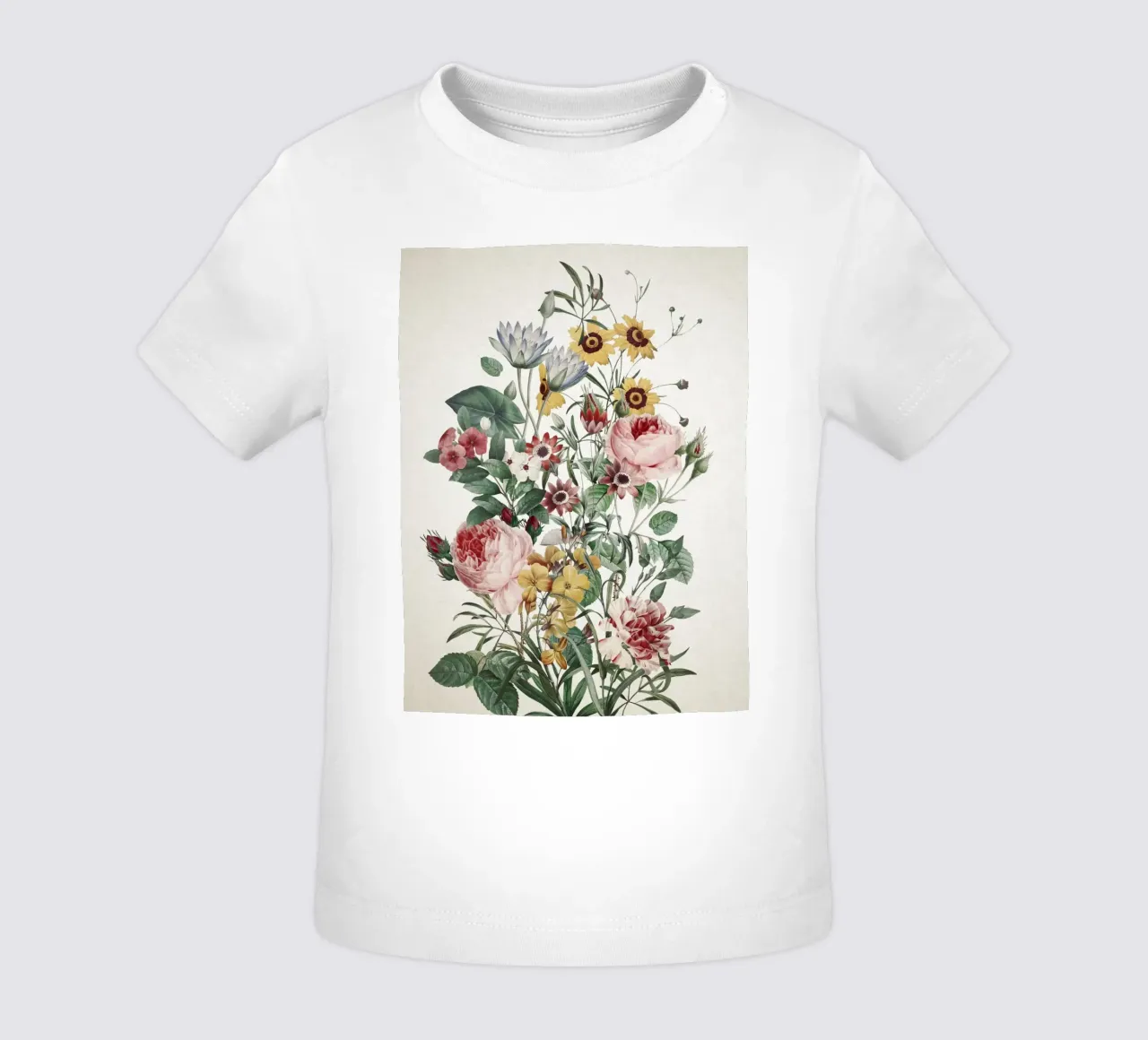 Big Flower I baby t-shirt by burcukorkmazyurek