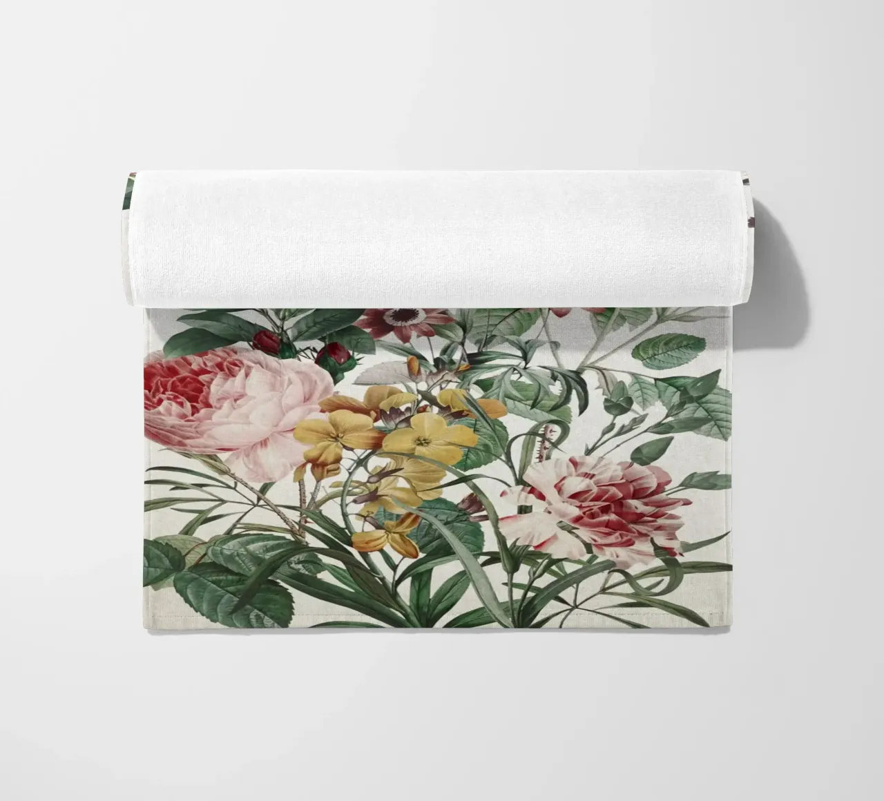 Big Flower I beach towel by burcukorkmazyurek