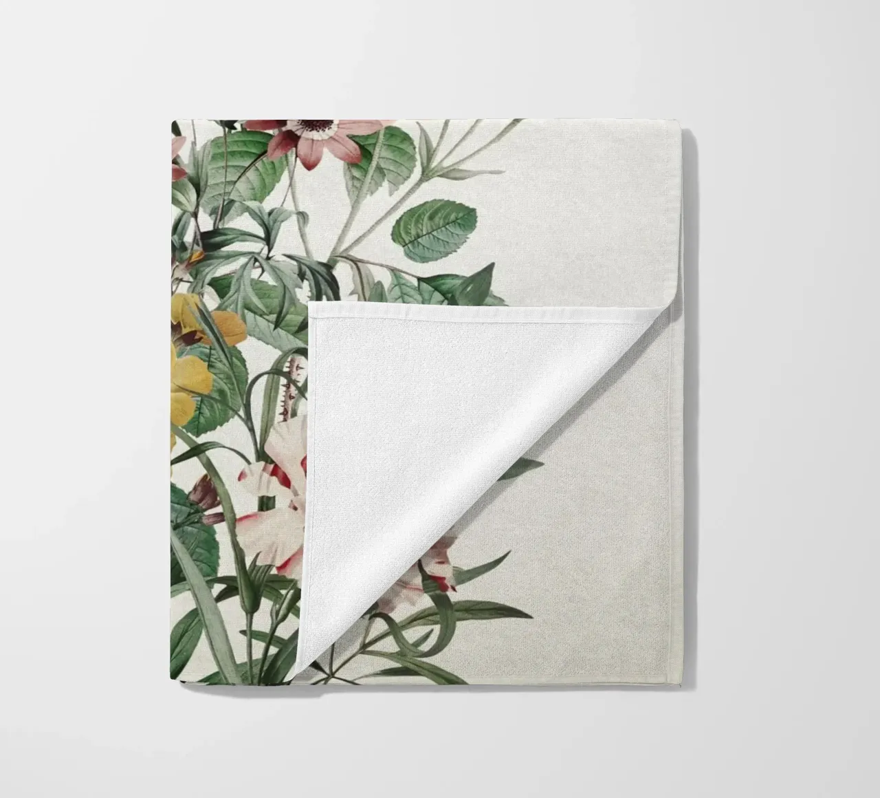 Big Flower I beach towel by burcukorkmazyurek