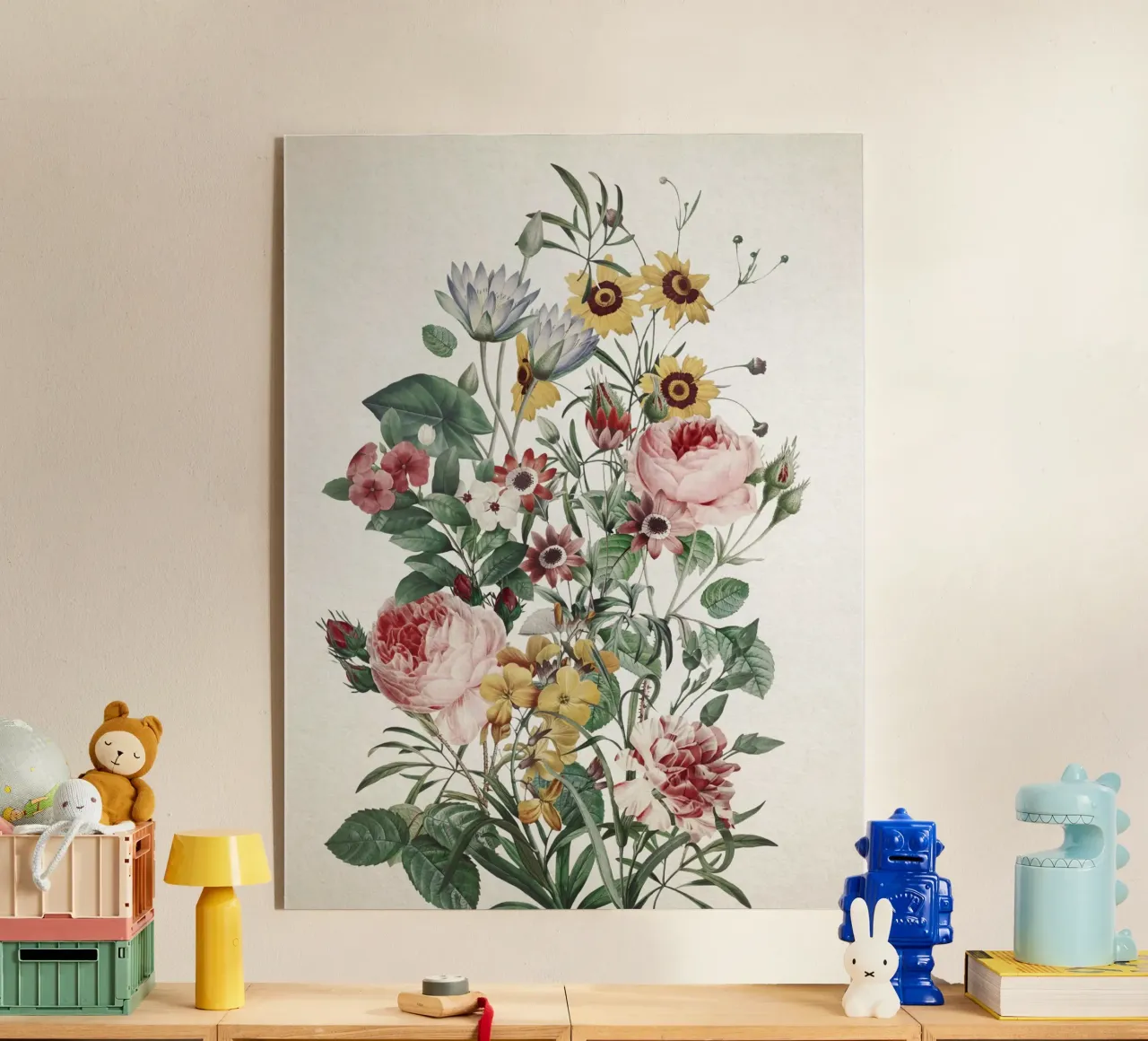 Big Flower I Acryl-Glas von burcukorkmazyurek