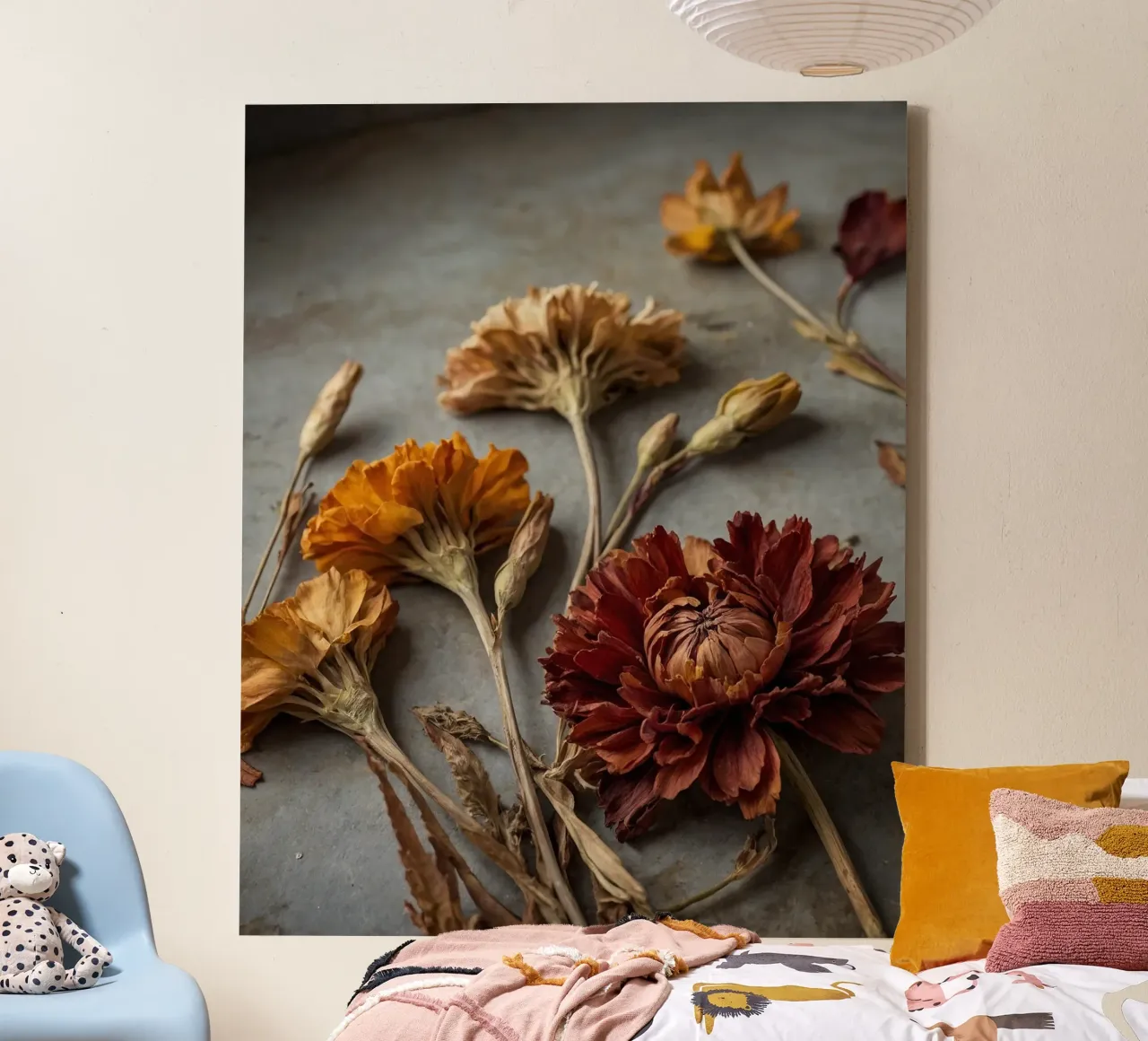 Vibrazioni d'autunno tela con Cornice a cassetta da PhotoVibe Decor