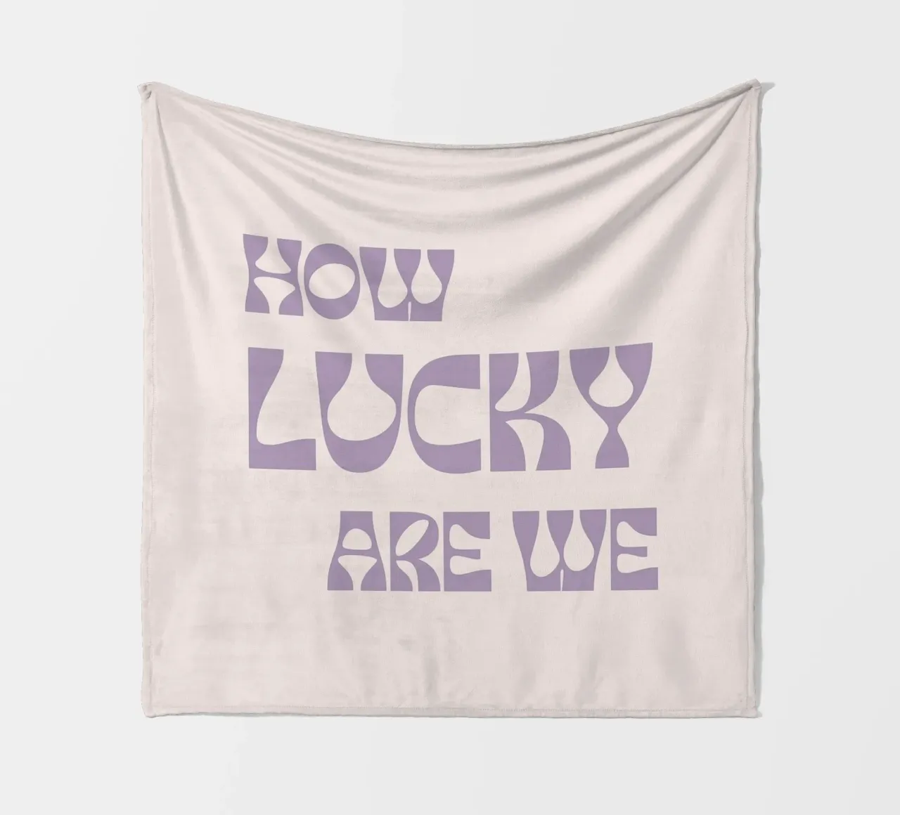 How lucky are we coperta in pile da we line studio - art
