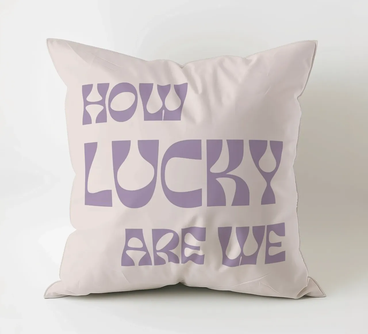 How lucky are we cuscino da we line studio - art