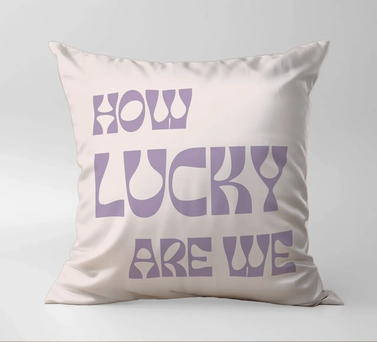 How lucky are we cuscino da we line studio - art