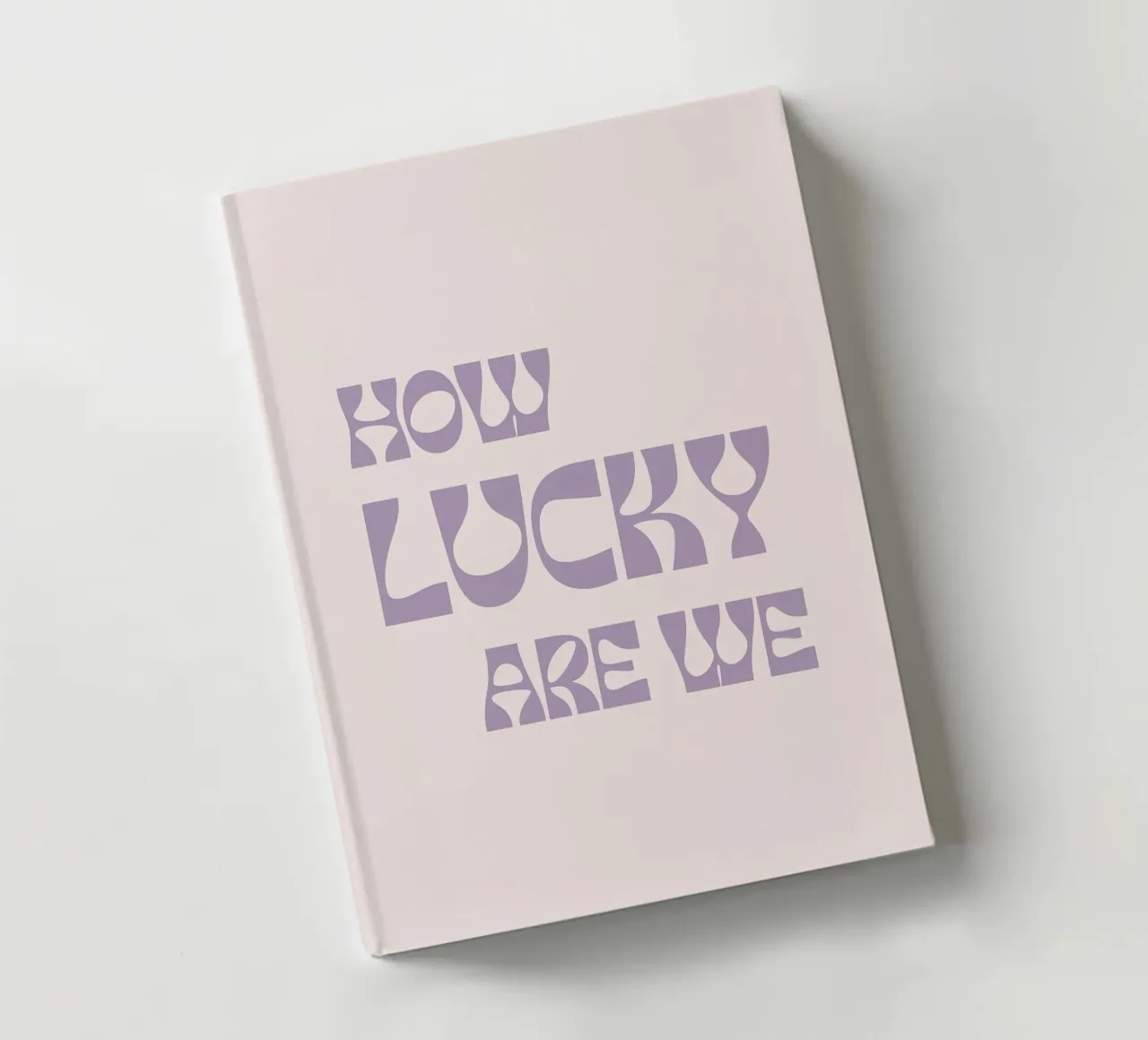 How lucky are we notebook by we line studio - art