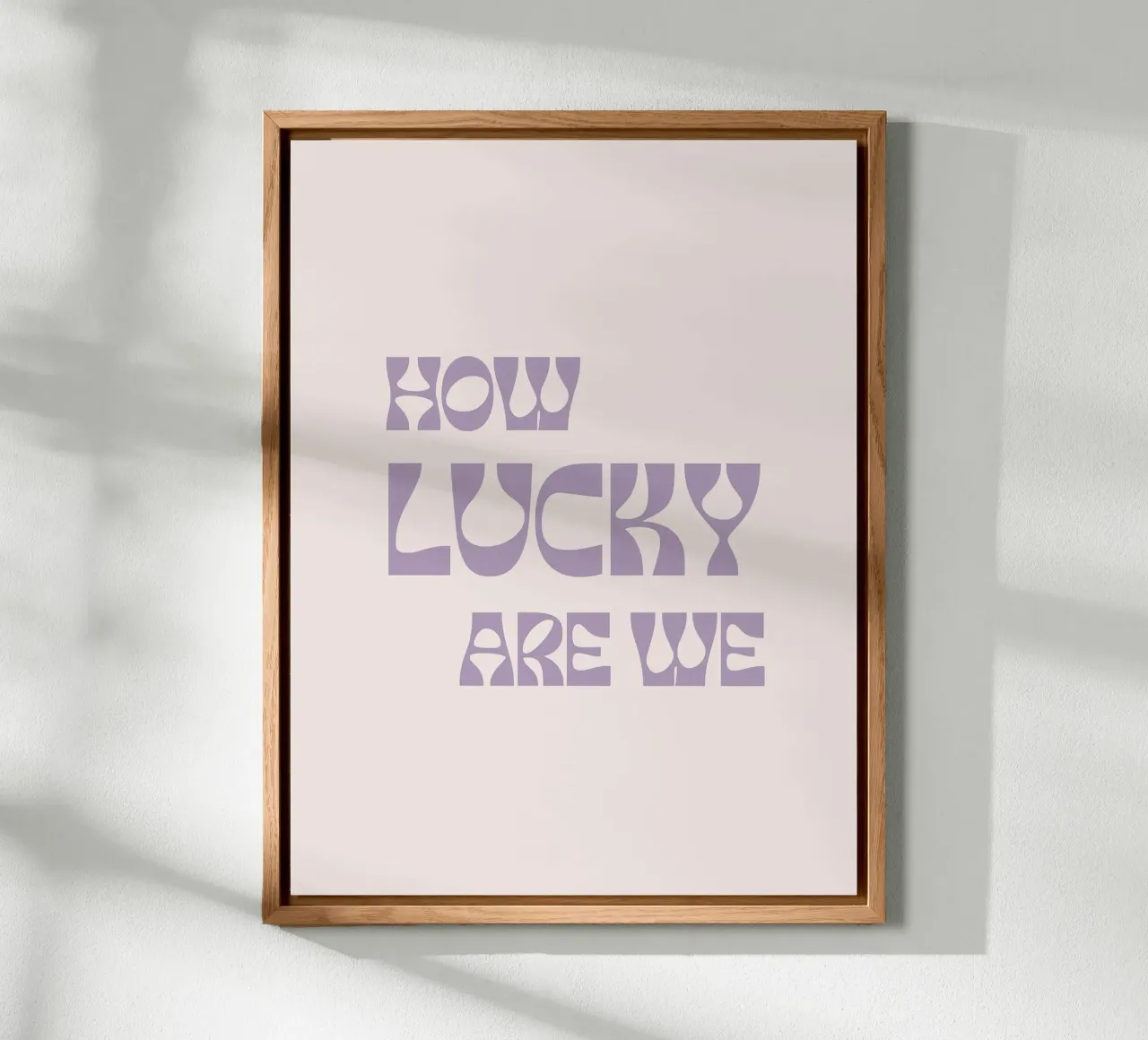 How lucky are we aluminio dibond de we line studio - art