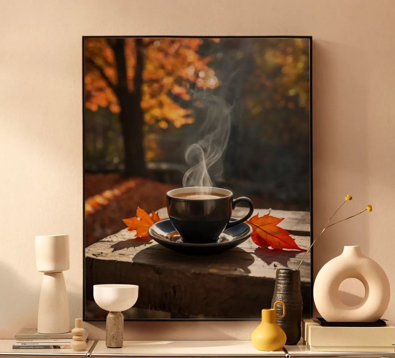 Vibrazioni d'autunno alluminio dibond da PhotoVibe Decor