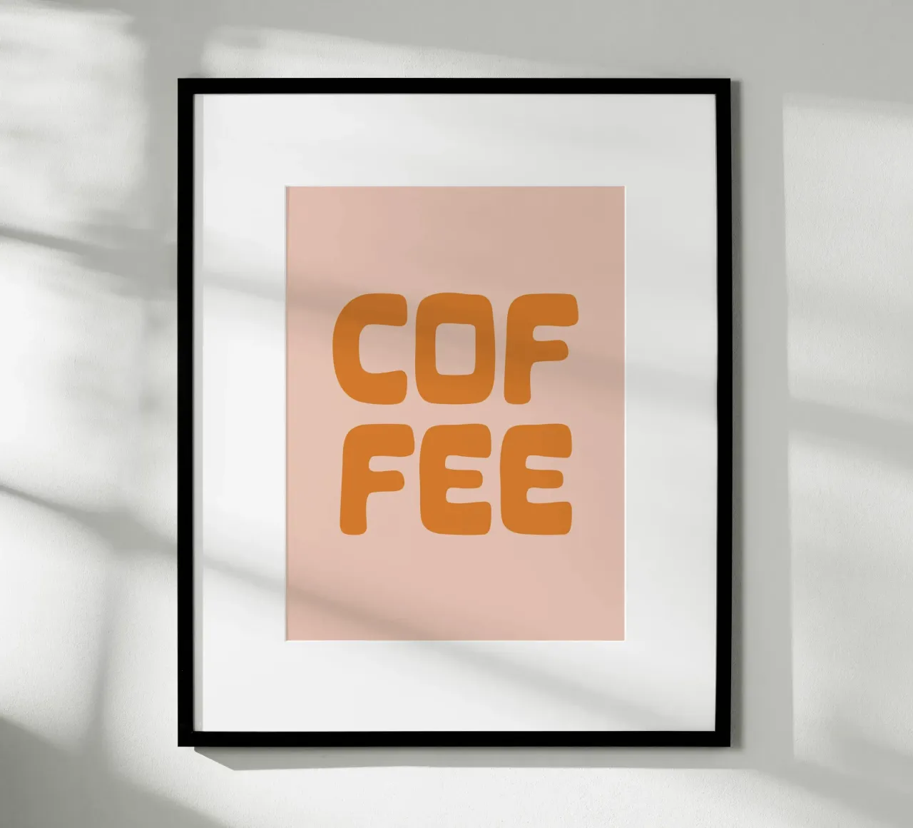 Coffee poster da we line studio - art