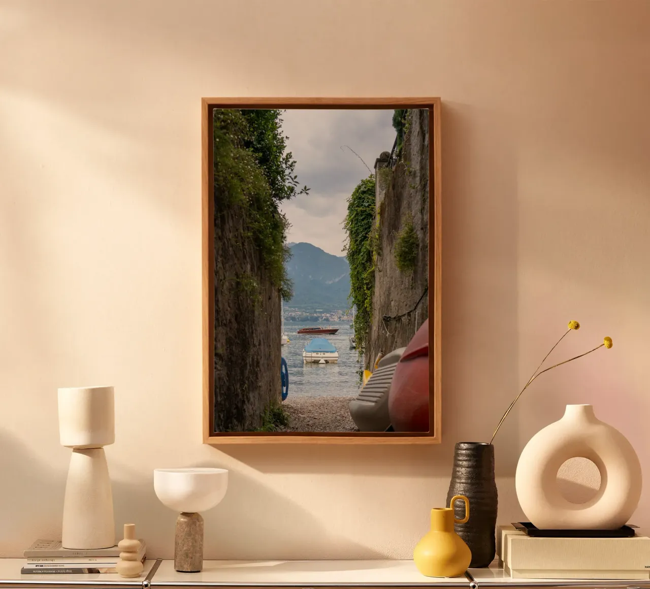 Framed Coastal Path tela da lieblu