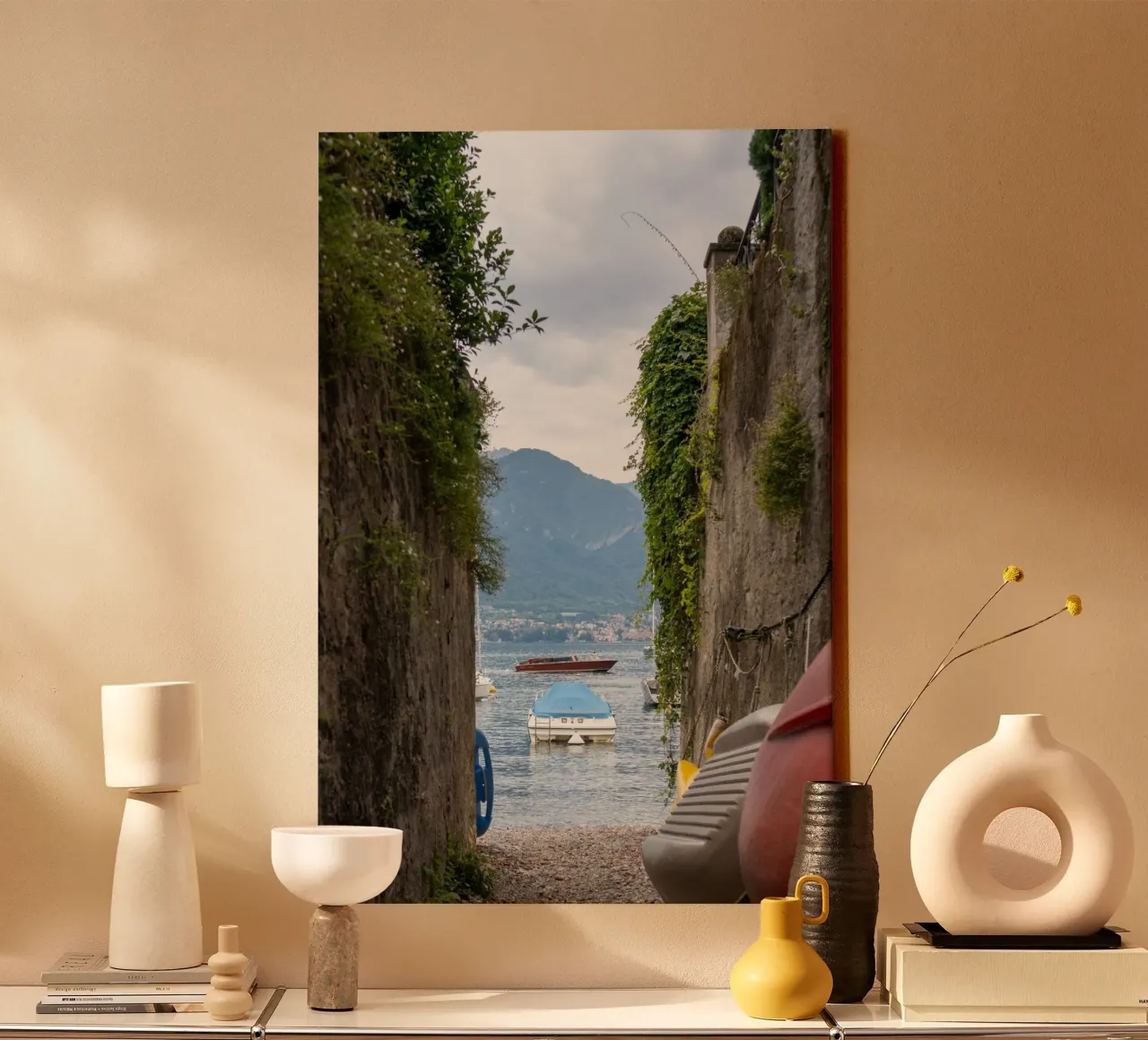 Framed Coastal Path tela da lieblu