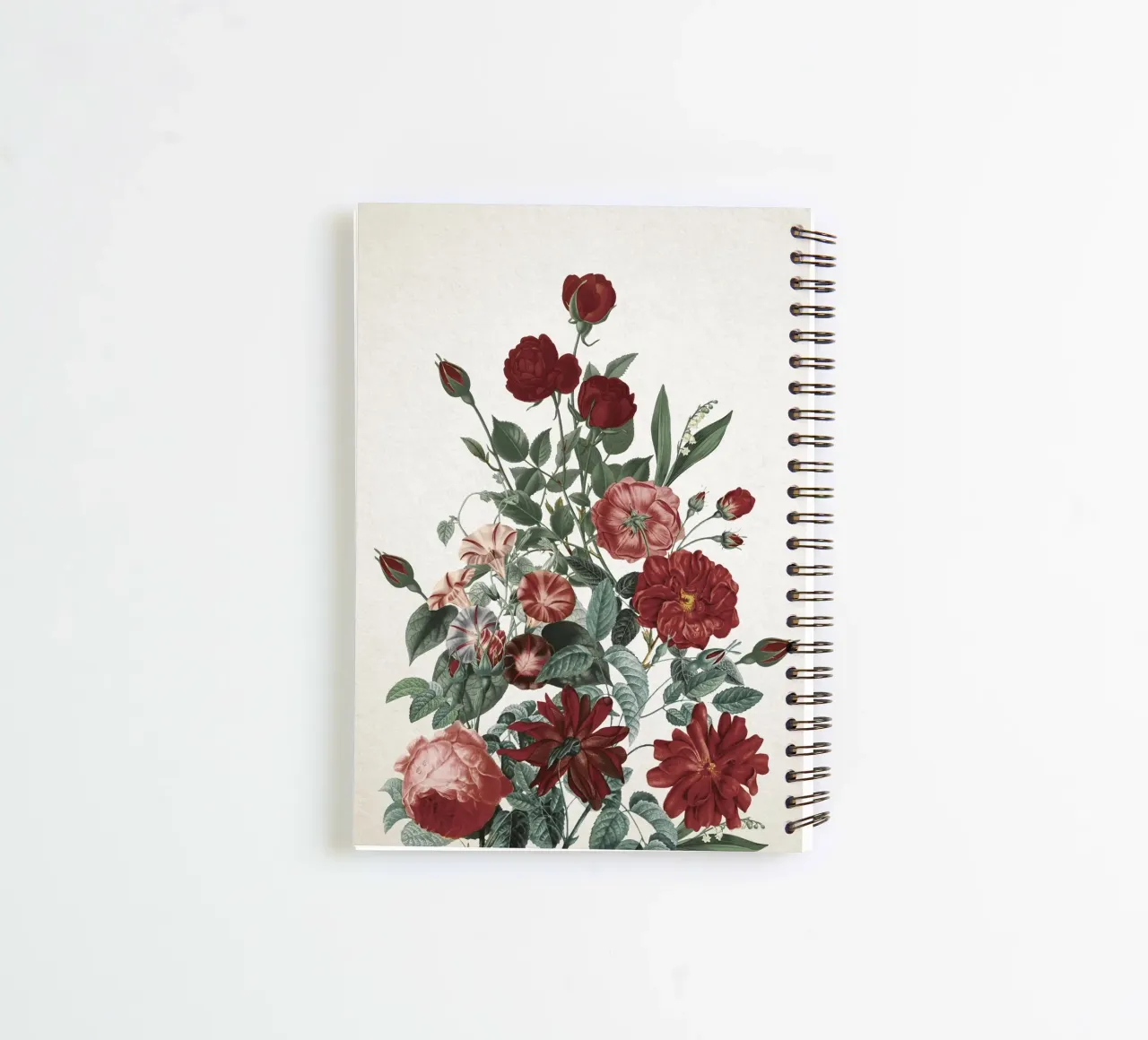 Big Flower II spiral notebook by burcukorkmazyurek