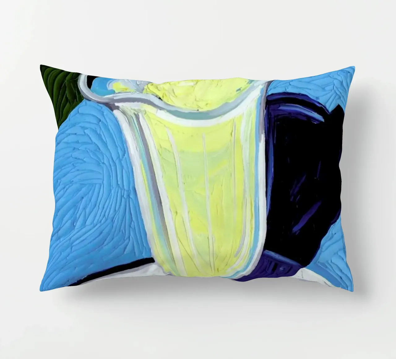 Raspberry And Vanilla Ice Cream In A Glass cuscino da Alice Straker