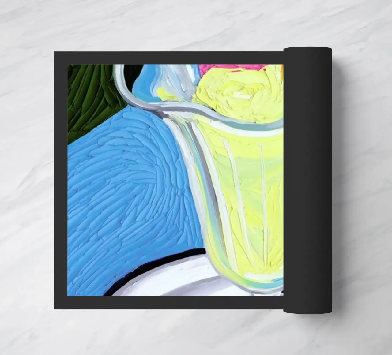 Raspberry And Vanilla Ice Cream In A Glass zerbino da Alice Straker