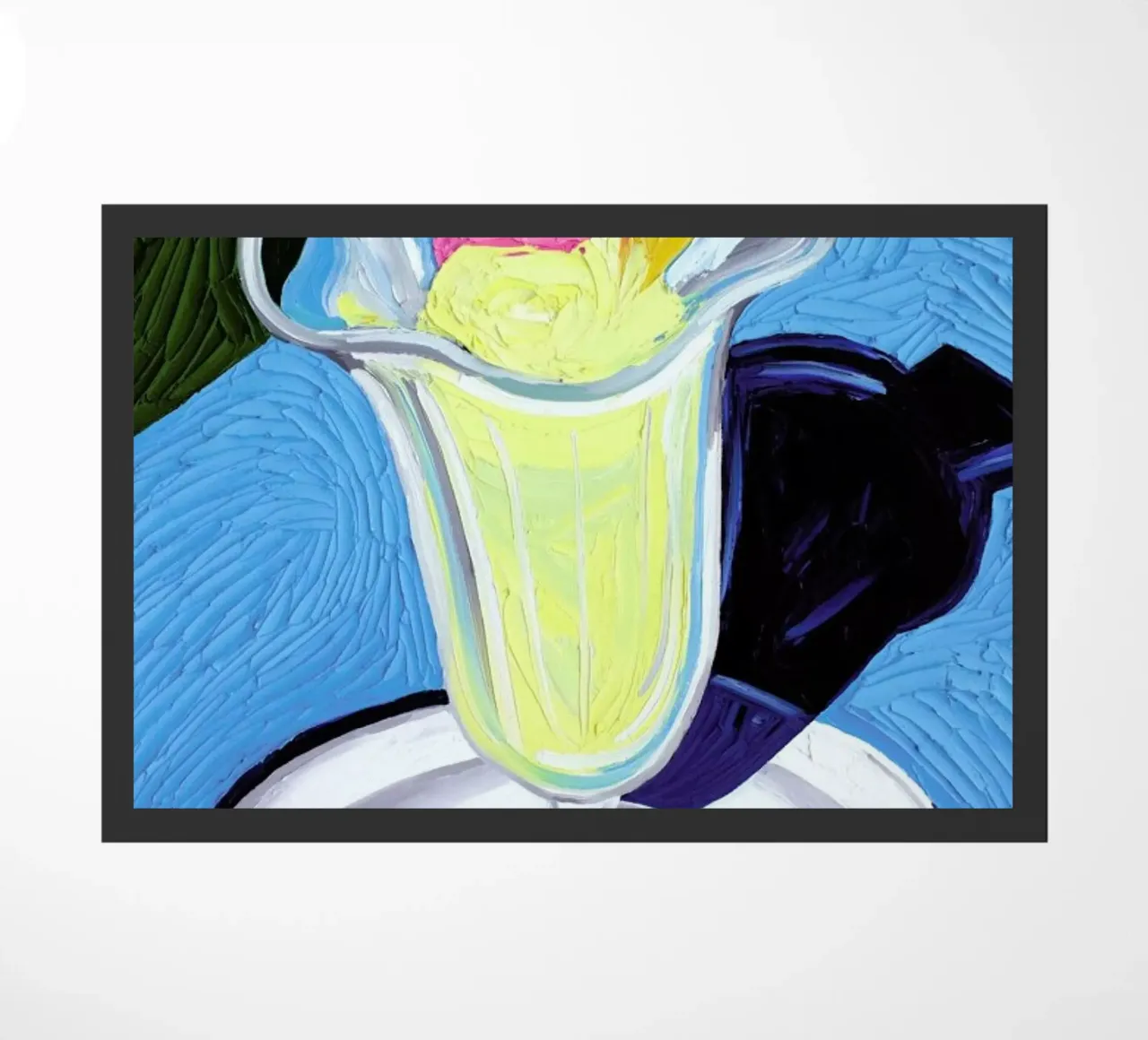 Raspberry And Vanilla Ice Cream In A Glass zerbino da Alice Straker