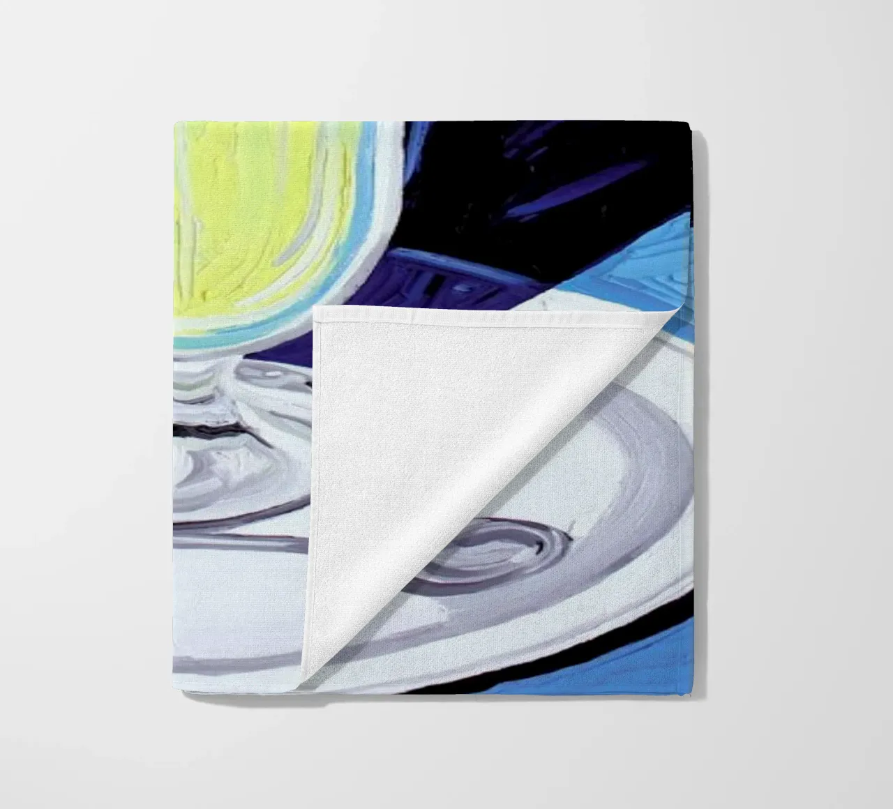 Raspberry And Vanilla Ice Cream In A Glass telo mare da Alice Straker