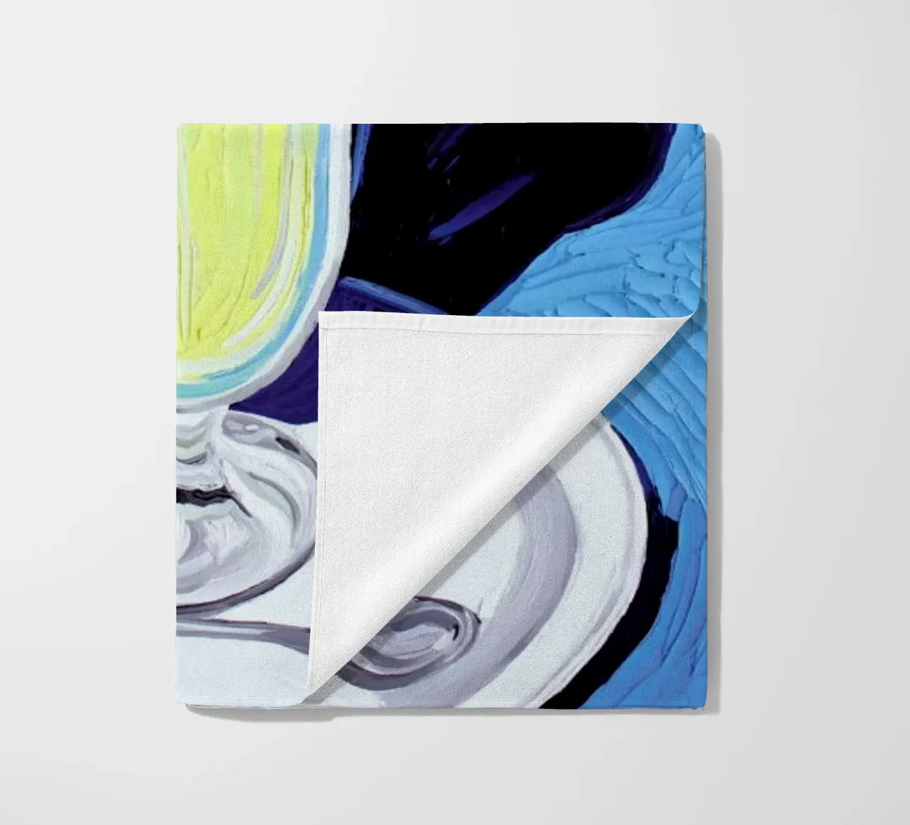 Raspberry And Vanilla Ice Cream In A Glass telo mare da Alice Straker