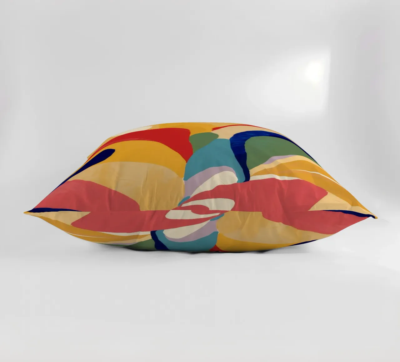 Flore abstraite Feu coussin de Lumie Layers