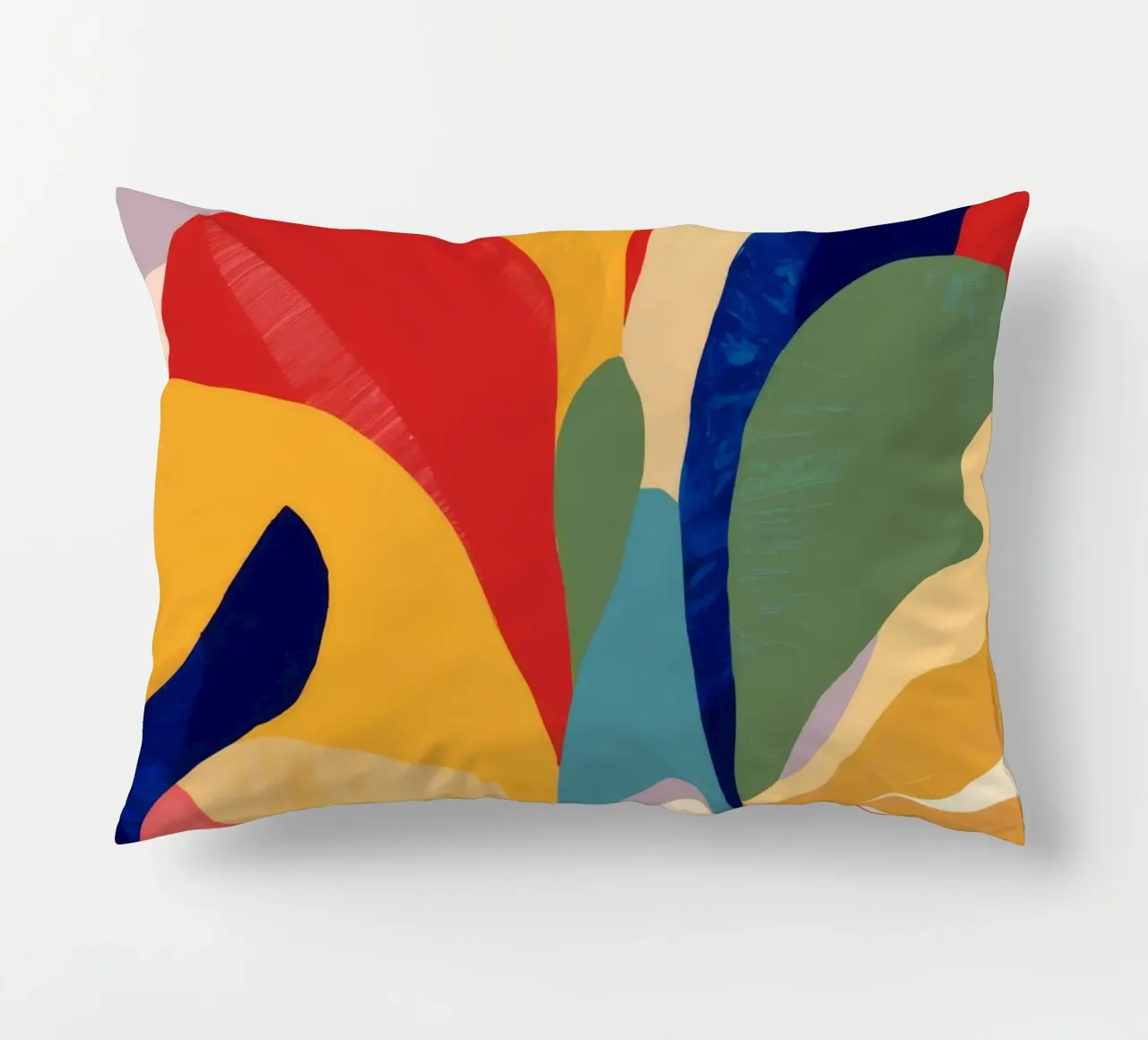 Flore abstraite Feu coussin de Lumie Layers