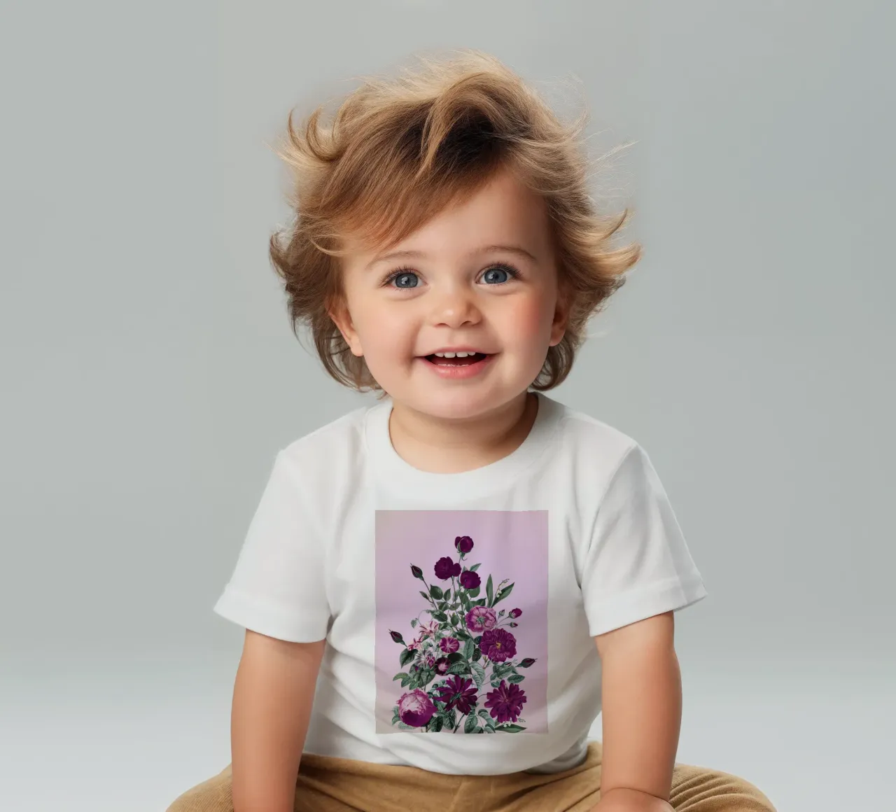 Big Flower III Baby T-Shirt von burcukorkmazyurek