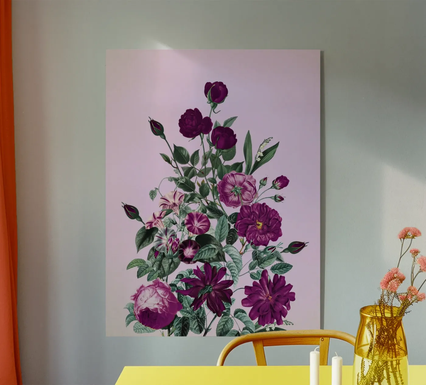 Big Flower III plexiglass da burcukorkmazyurek