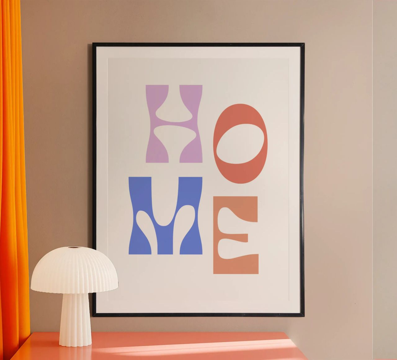 Colorful Home poster de pv art