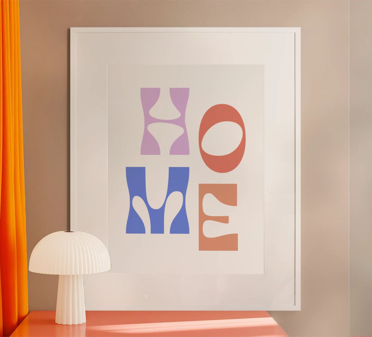 Colorful Home poster de pv art