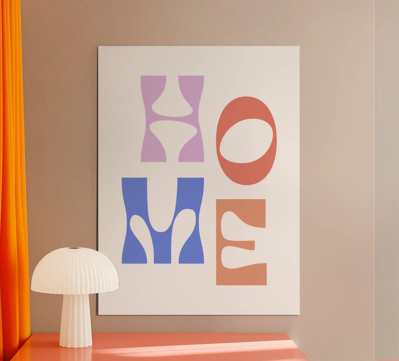 Colorful Home poster de pv art