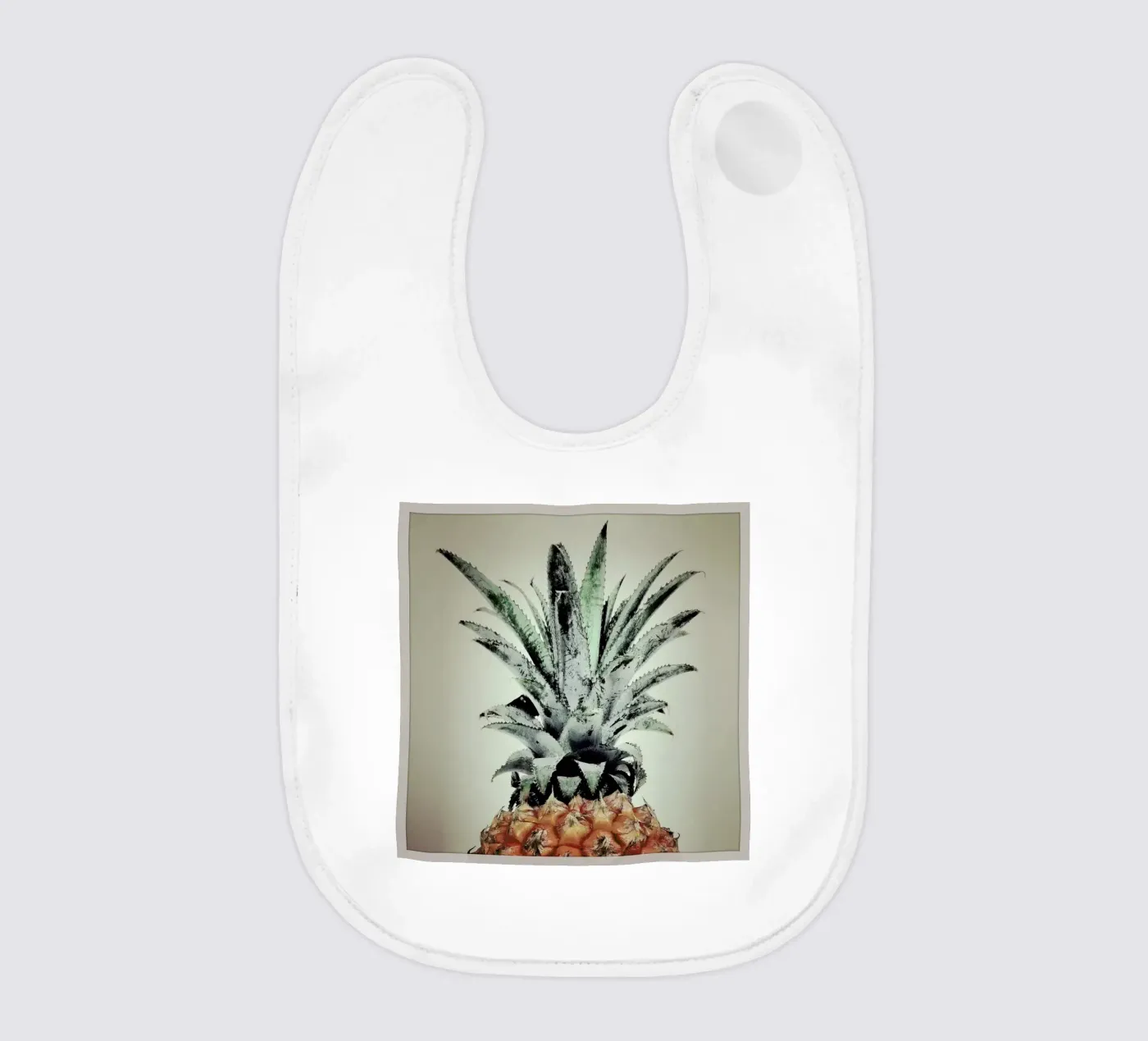 Pine Nutty baby bib by Ballack Art House