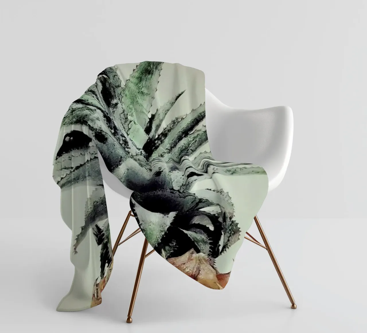 Pine Nutty fleecedeken van Ballack Art House