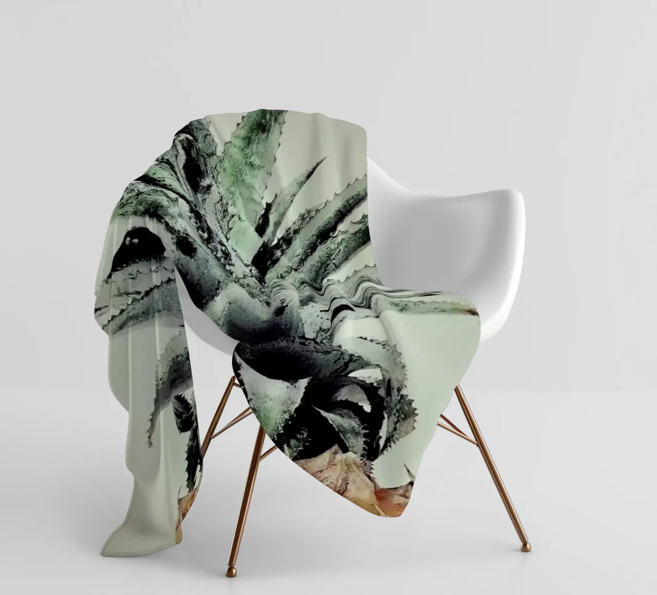 Pine Nutty fleecedeken van Ballack Art House