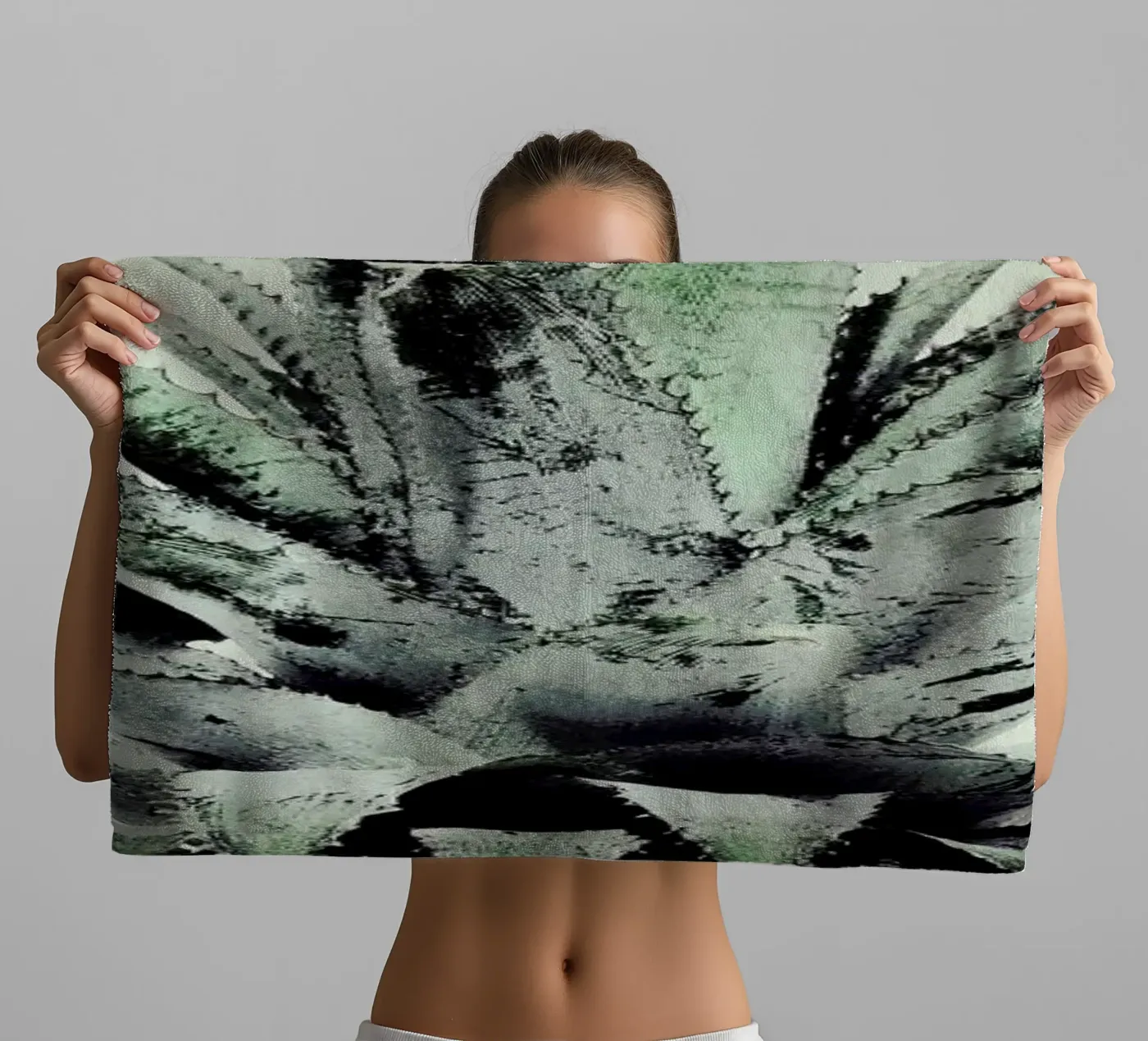 Pine Nutty badhanddoek van Ballack Art House