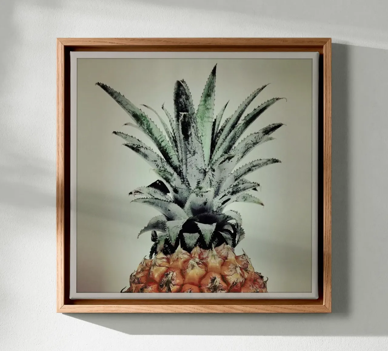 Pine Nutty tela con Cornice a cassetta da Ballack Art House