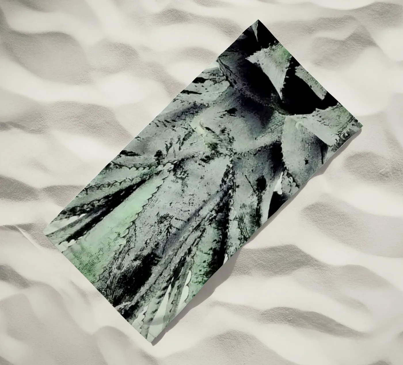 Pine Nutty beach towel by Ballack Art House