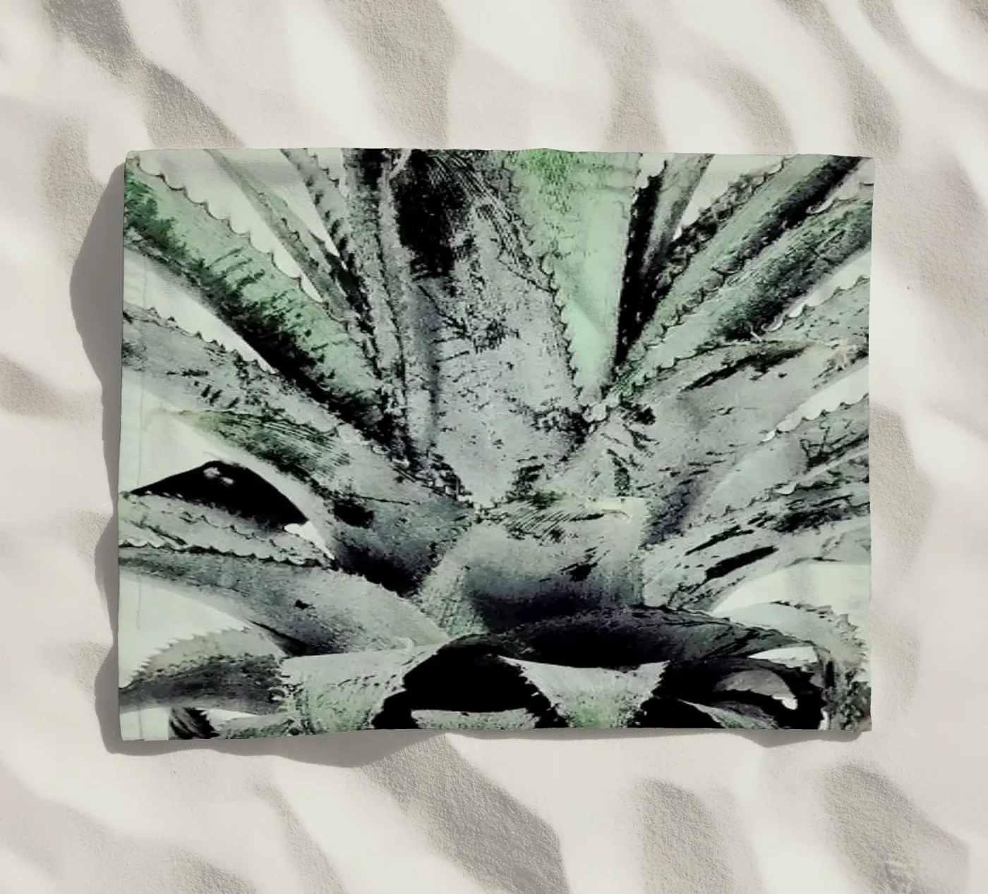 Pine Nutty beach towel by Ballack Art House