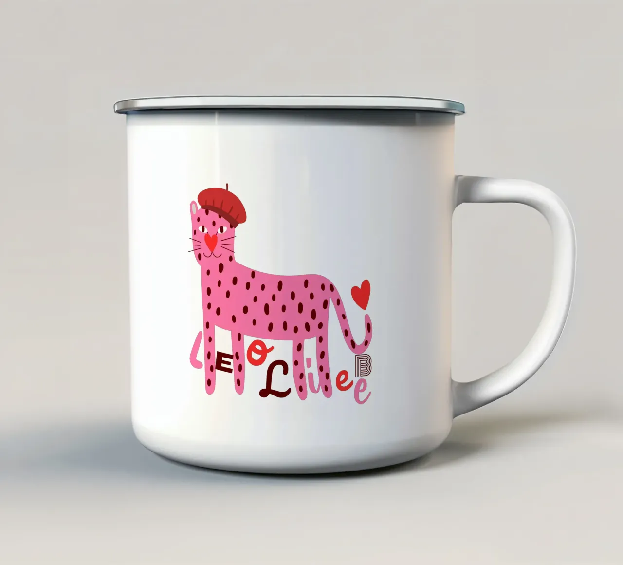 leoliebe tazza in smalto da fummelhummel