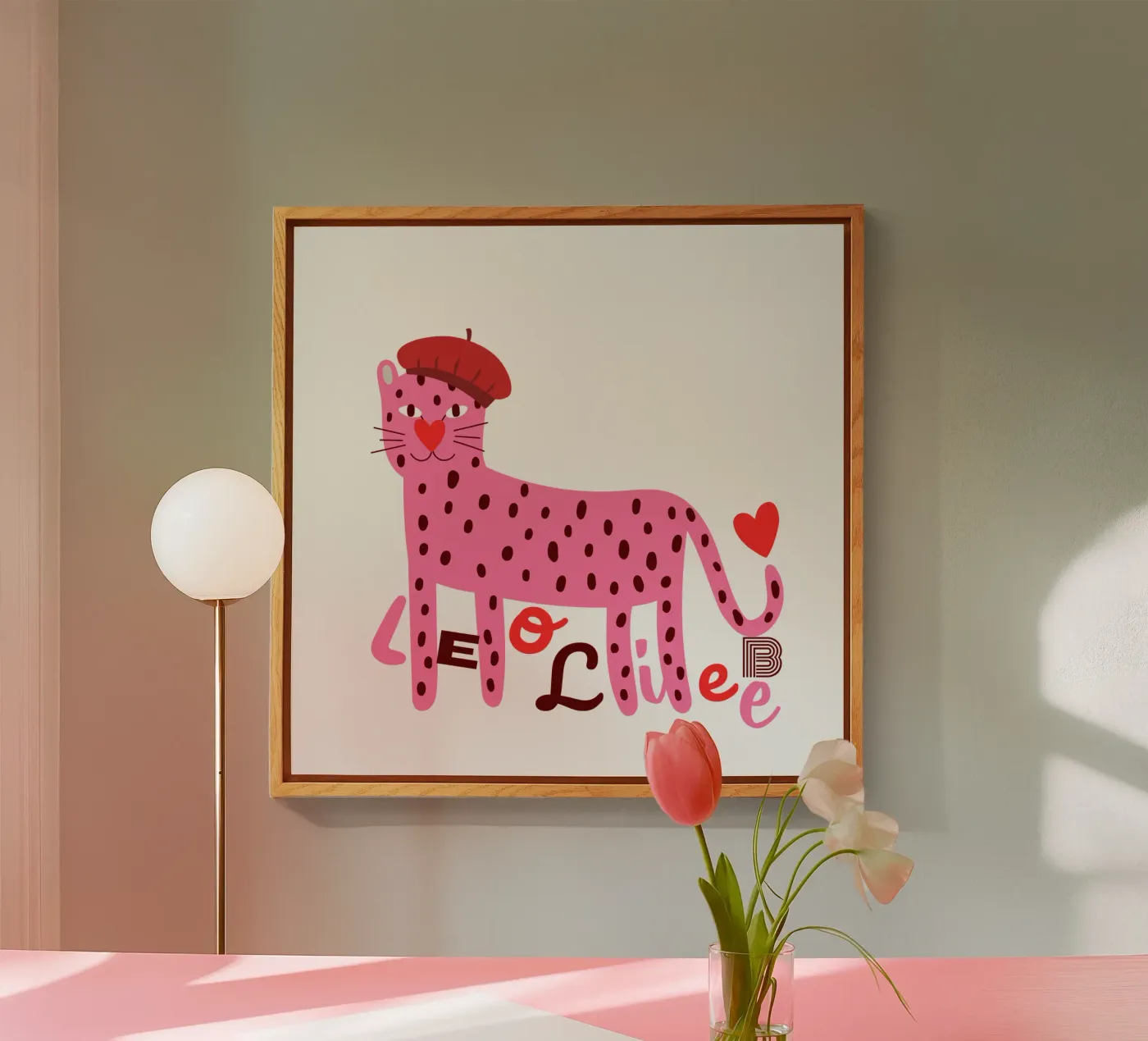 leoliebe Acryl-Glas von fummelhummel