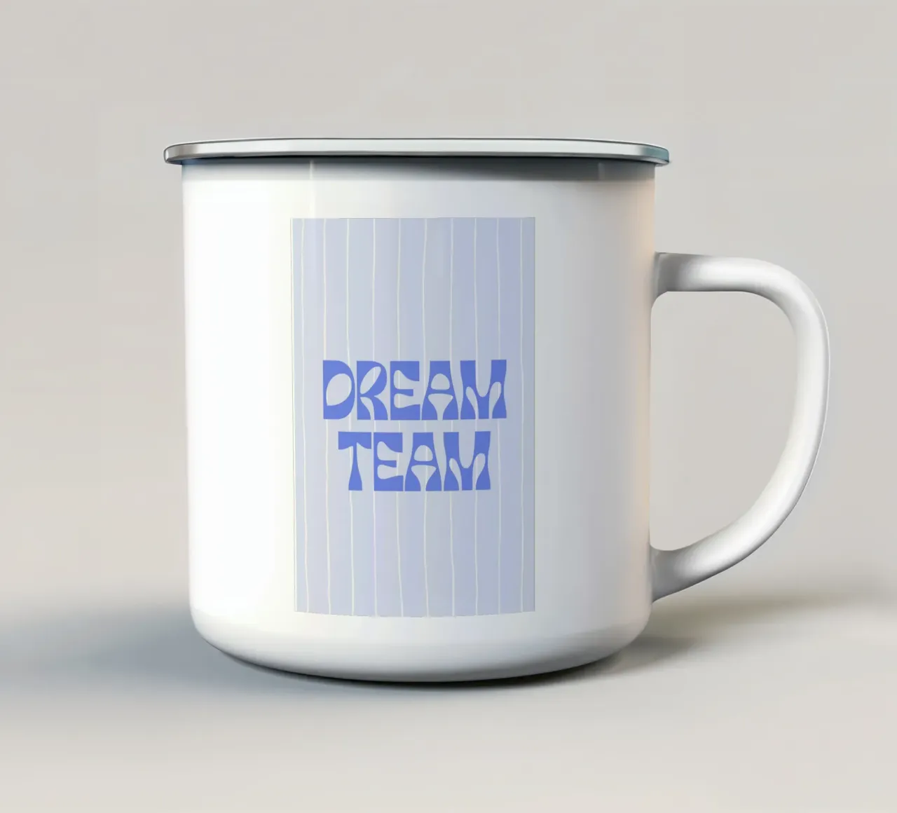 Dream Team tazza in smalto da we line studio - art
