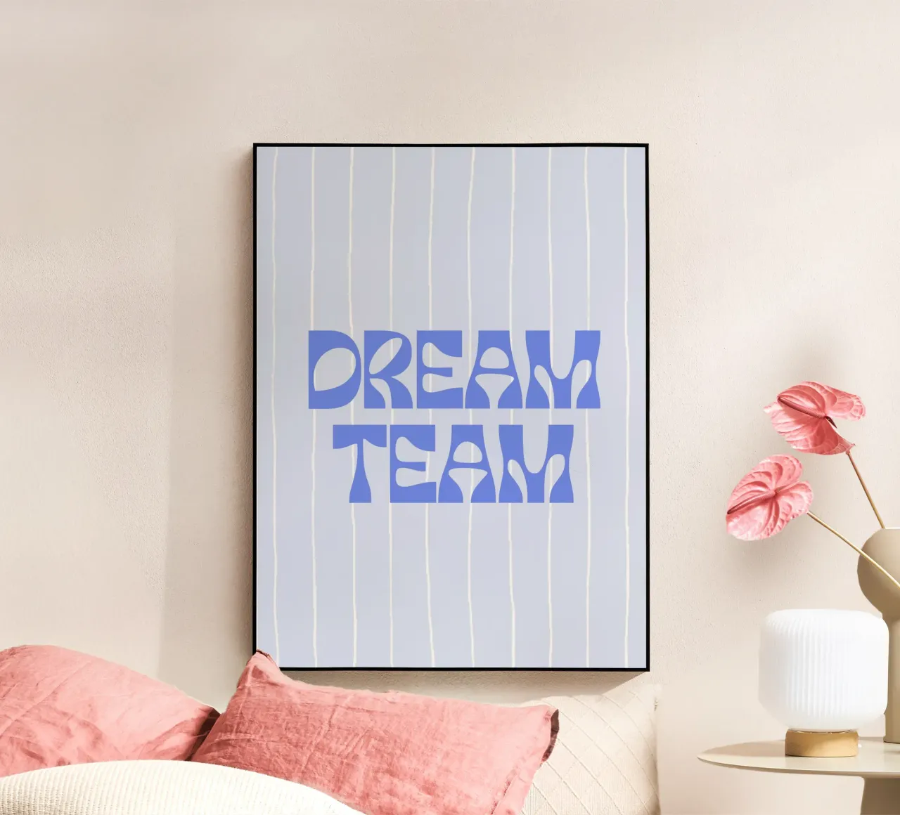 Dream Team plexiglass da we line studio - art