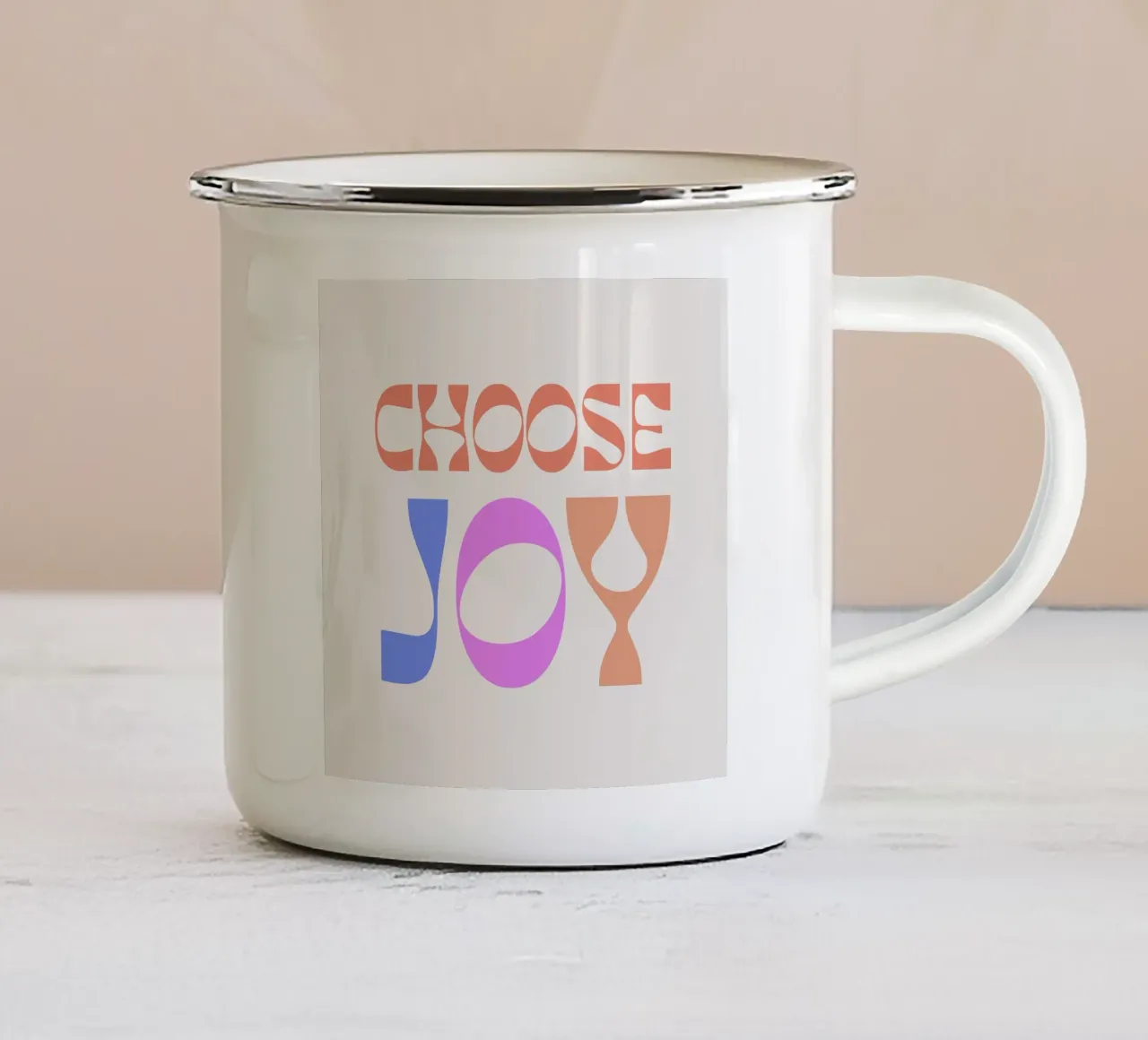 Joy tazza in smalto da we line studio - art