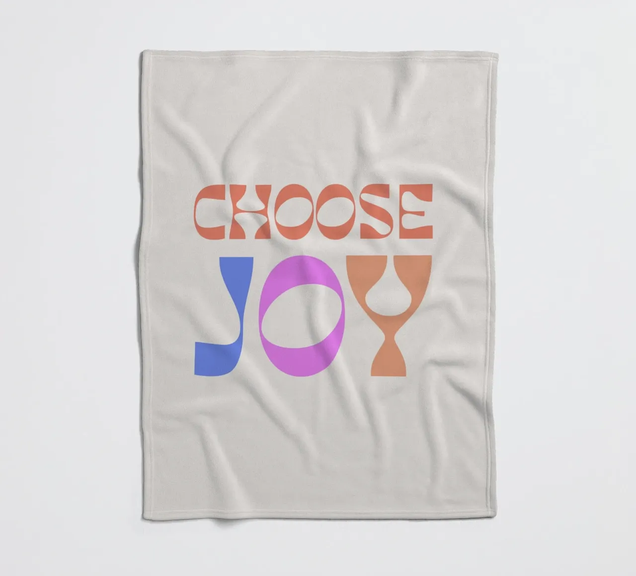 Joy coperta in pile da we line studio - art