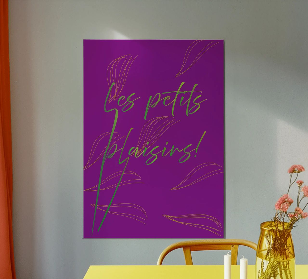 Les Petits Plaisirs ! poster de Design Plaisirs