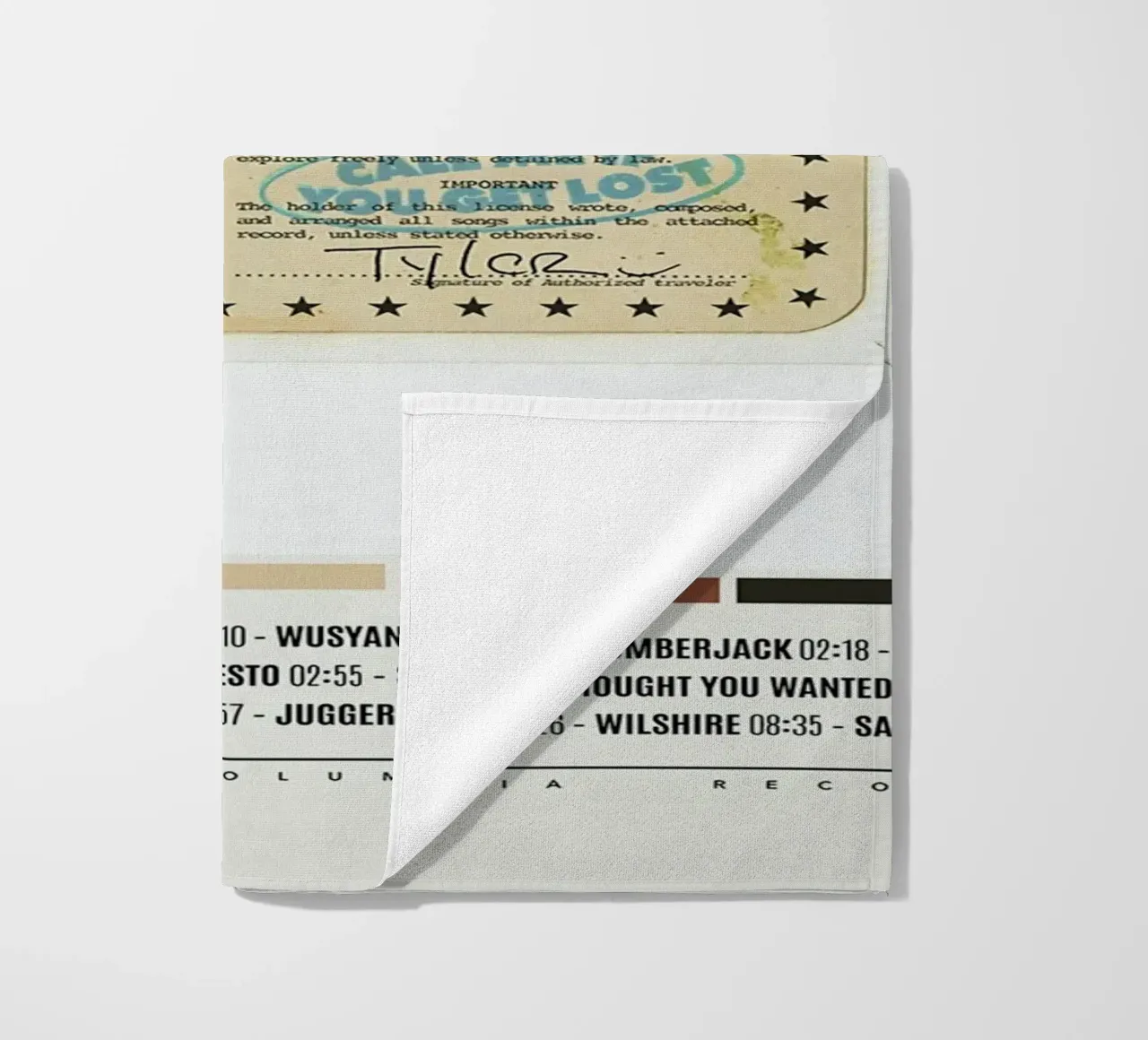 Minimalist Album Tyler The Creator - Call Me If You Get Lost telo mare da edanfargol