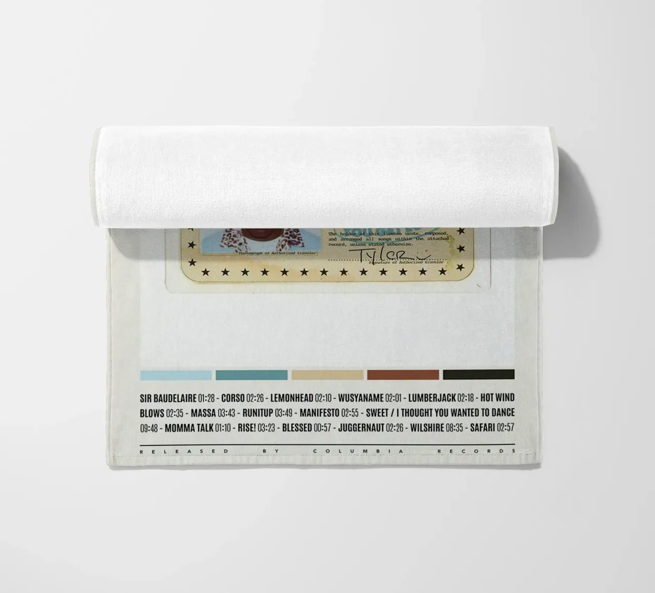 Minimalist Album Tyler The Creator - Call Me If You Get Lost telo mare da edanfargol