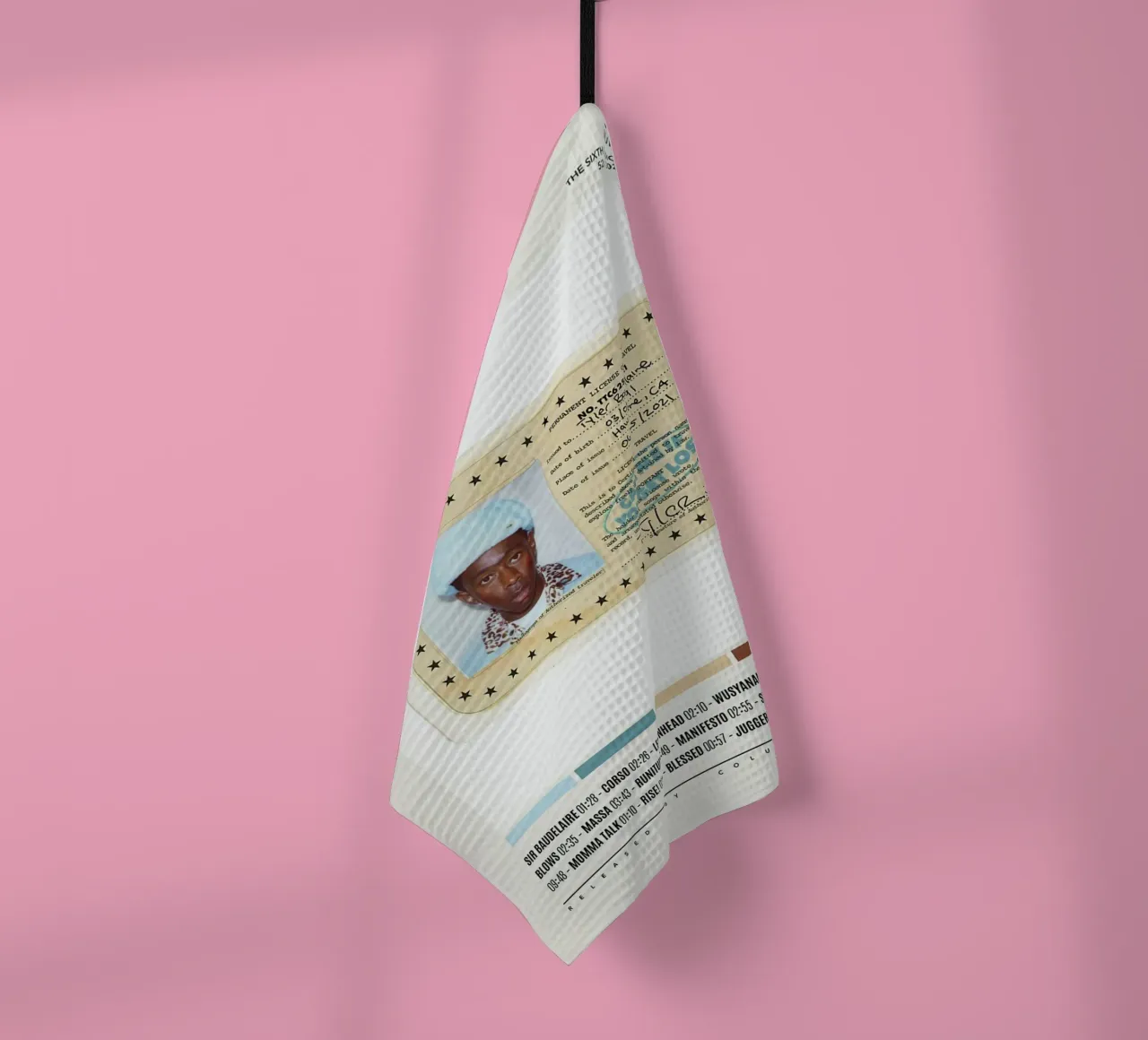 Minimalist Album Tyler The Creator - Call Me If You Get Lost canovaccio da cucina da edanfargol