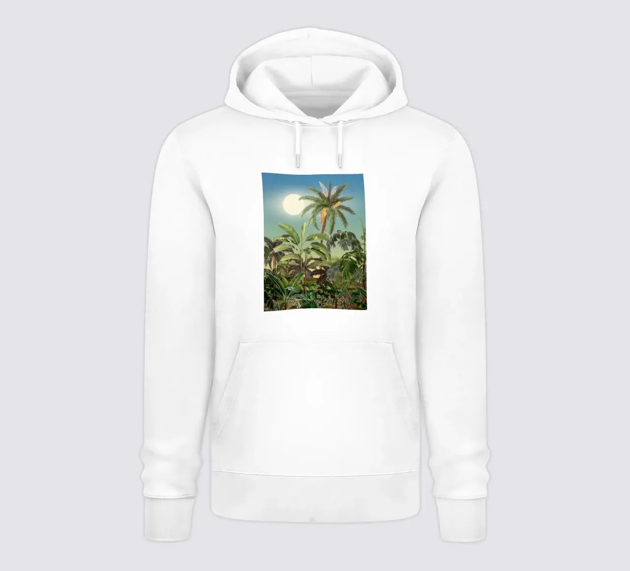 TROPICAL JUNGLE I felpa con cappuccio da burcukorkmazyurek