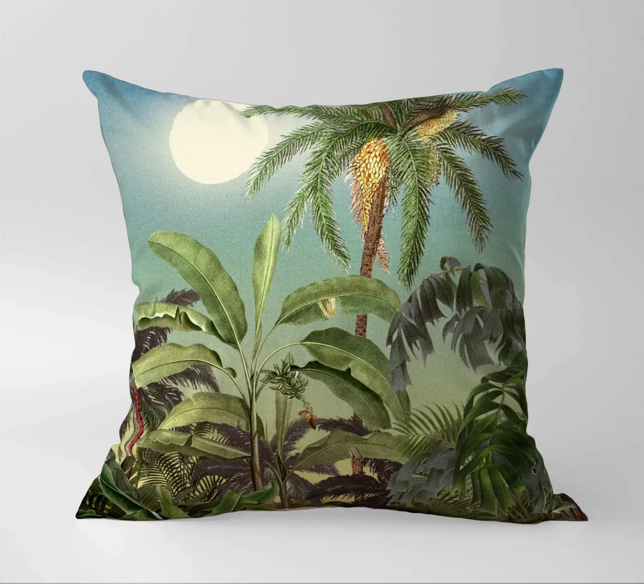 TROPICAL JUNGLE I decorative cushion by burcukorkmazyurek