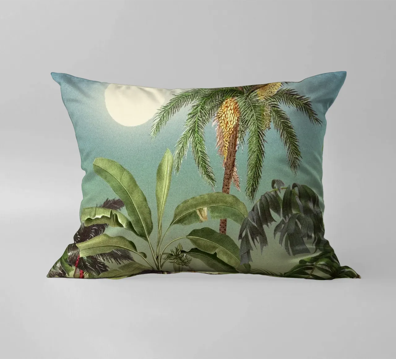 TROPICAL JUNGLE I decorative cushion by burcukorkmazyurek
