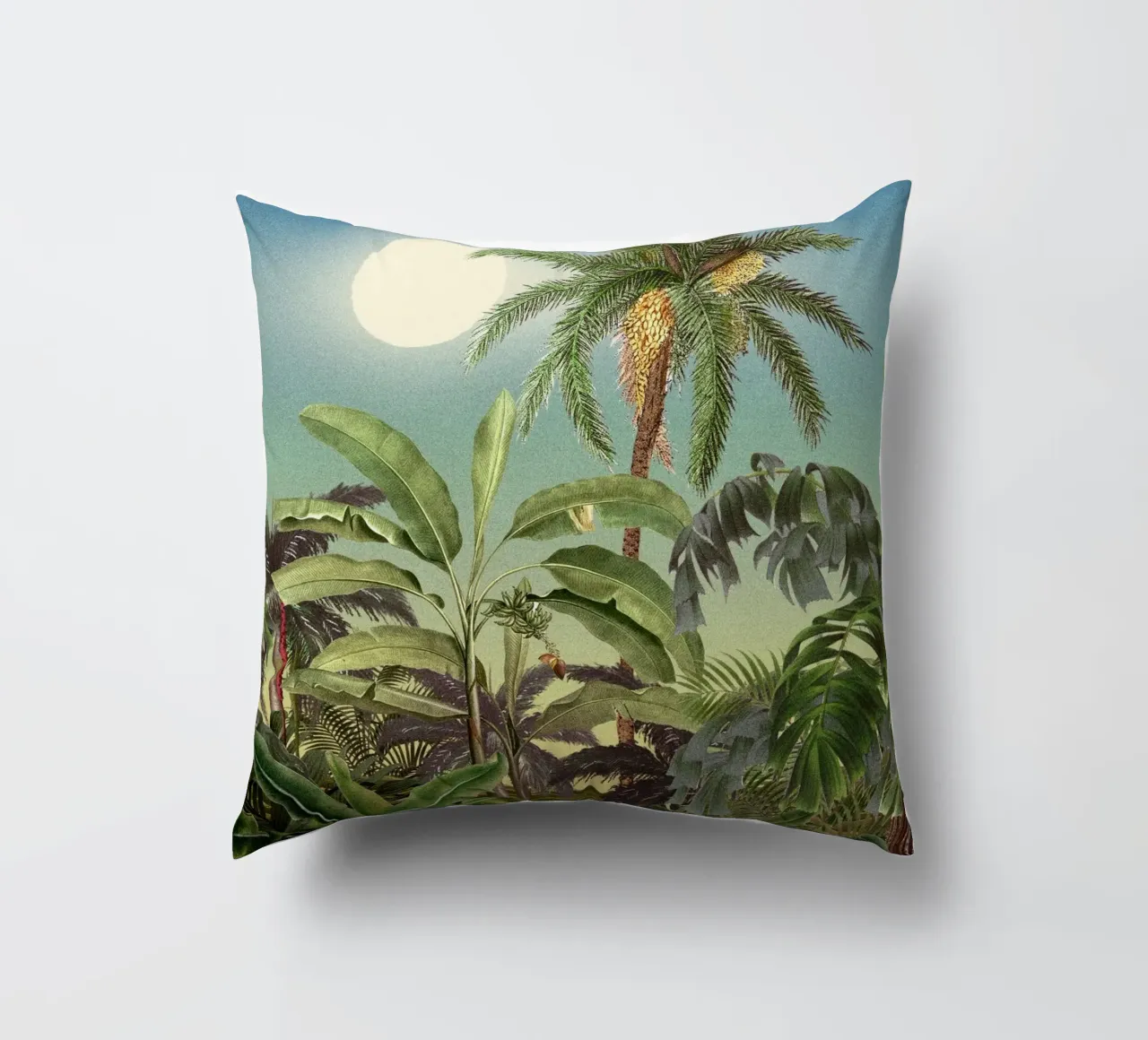 TROPICAL JUNGLE I decorative cushion by burcukorkmazyurek