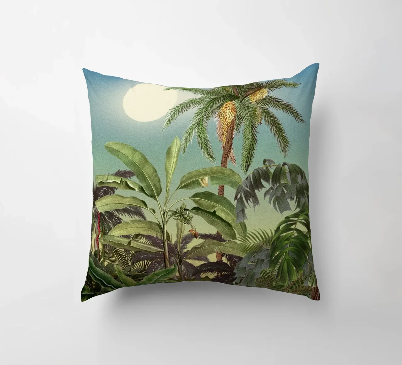 TROPICAL JUNGLE I decorative cushion by burcukorkmazyurek
