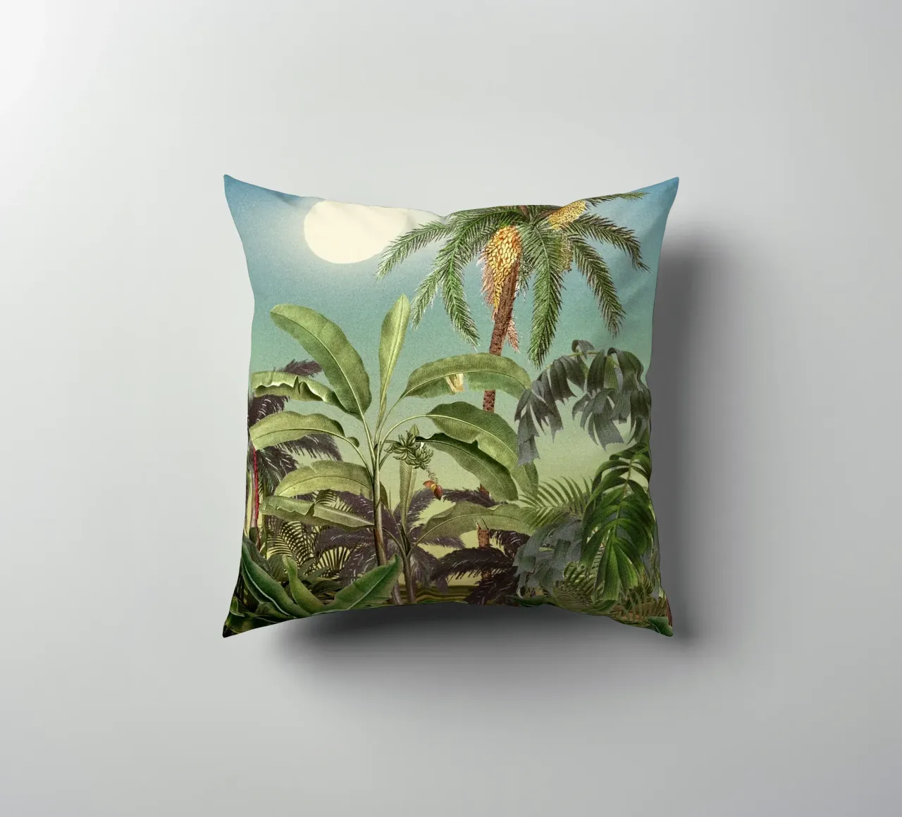 TROPICAL JUNGLE I decorative cushion by burcukorkmazyurek